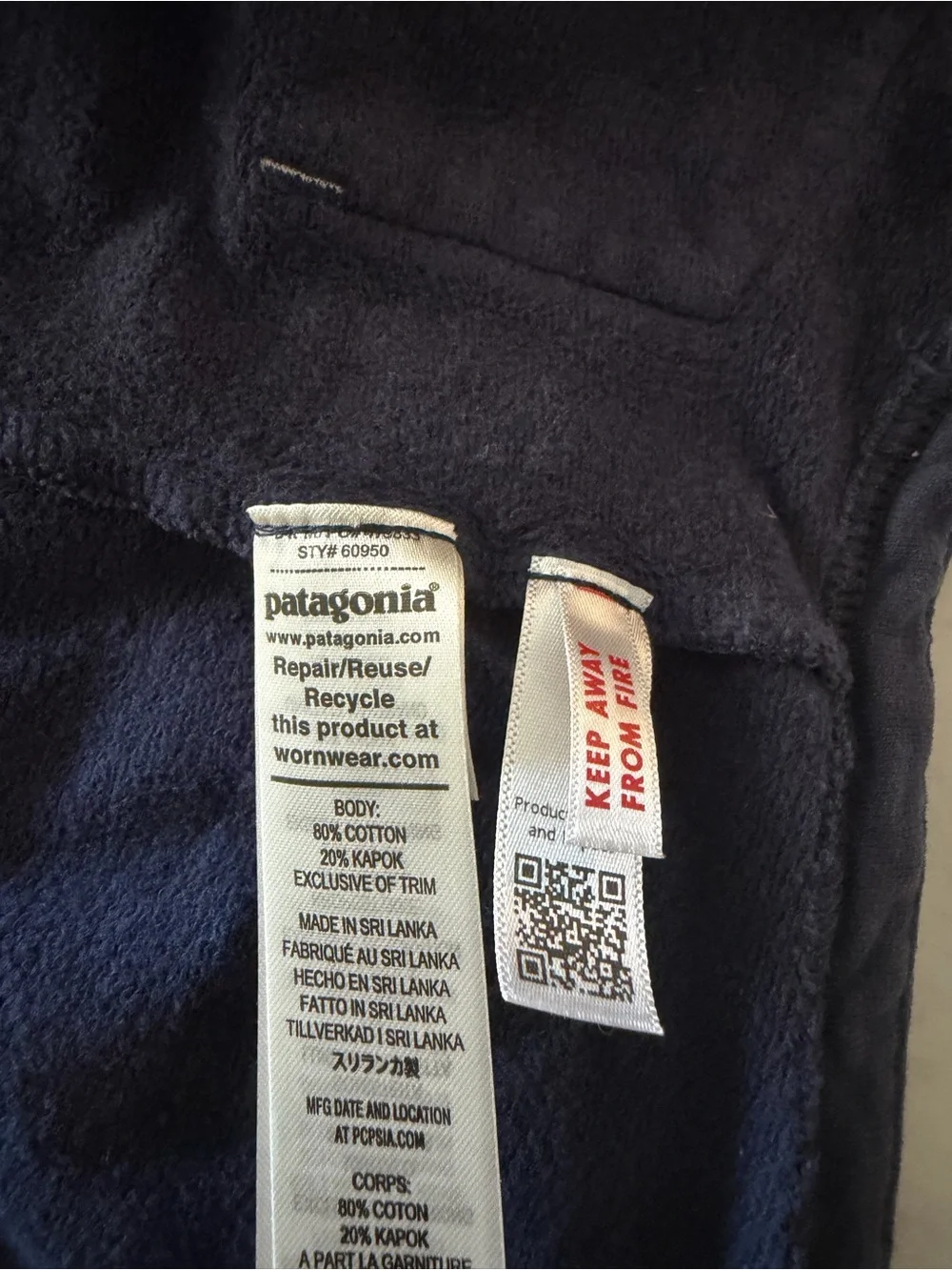 Patagonia Baby Full Zip Hoody Sweatshirt 2T